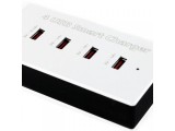 APPROX USB SMART CHARGER 4 PORTS 2.1/1.0 WHITE