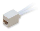 Split Equip Rede UTP Cat5e RJ-45 T 2M/1F 10cm