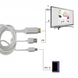APPROX SAMSUNG CABLE MHL TO HDMI S3/4 NOTE 2/3
