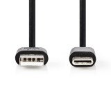 CABO USB-A - USB-C NEDIS 1 Metro