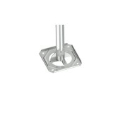 Suporte de terraço 50mm galvanizado (atura 110cm)