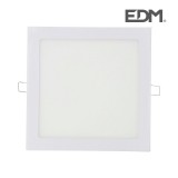 DOWNL. LED ENCAST. QUAD.20W LUZ DIA 4000K 1500lm BR 22X22cm