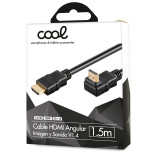 Cabo HDMI p/HDMI Áudio-Vídeo (1,5 mts) Angular Ultra 4K COOL