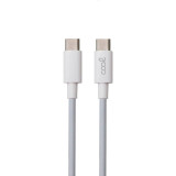 Cabo USB COOL Univ. TYPE-C a TYPE-C (3 metros) Branco 3 Amp