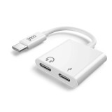 Adaptador Dual USB TYPE-C (Auscult.+carreg.) Digital Cool