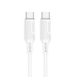 Cabo Dudao USB-C to USB-C (m/m)100W PD 1m (L5S_1M) Branco