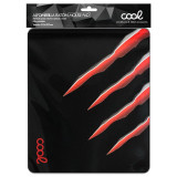 Tapete de rato para jogos COOL vermelho