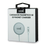 Base carregamento COOL MAGNETIC Qi não fio p/smartphones br