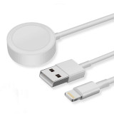 Cabo USB magnético COOL p/Apple Watch+Cabo Lightning