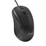 Rato COOL USB com Fio Preto
