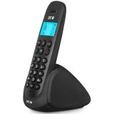 Telefone sem fio preto SPC Art 7310NS