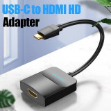 Adaptador Vention TDCBB/USB Tipo-C Macho - HDMI Femea