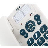 Telefone de mesa SPC Original 3602/ Branco