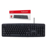 Teclado-USB---Negro---Portugues---Gembird