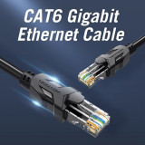 Cabo de rede RJ45 UTP Vention IBEBT Cat.6/ 30m/ Preto