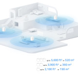 Sistema Mesh TP-Link WI-FI 6 - X10 1500Mbps/2.4GHz 5GHz/2 Un
