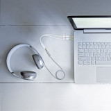 Cabo Nanocable St 1xJack 3.5 f/2 jack 3.5 mm/macho 20cm Br