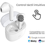 Fones Bluetooth ZTE Buds 2 c/estojo Carreg. 5h bateria br