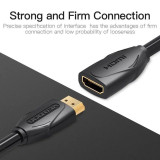 Cabo Vention HDMI macho para HDMI fêmea / 3 m / Preto