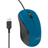 Rato COOL USB com Fio Azul