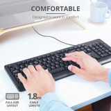 TECLADO TRUST BASICS - 24905 PT