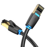 Cabo de rede RJ45 UTP SFTP Vention IKABG Cat.8/1,5m/Preto