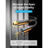 Cabo de áudio de fibra óptica Vention BKCBG / 1,5 m / Preto