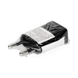 FICHA EDM 10A 250V PRETA 4mm (RETRACTILADA)