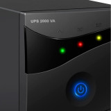UPS 650 VA/ 650VA-360W/ 2 Tomadas Interativo de Linha prt