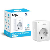 Tomada TP-LINK WiFi Smart Live Remoto Tapo app - Tapo P100