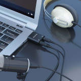 Placa de som Aisens A106-0768/USB macho A-2x 3,5 jack fêmea
