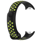 Correia COOL p/Xiaomi Smart Band 8/9/10 Sport Preto-Verde