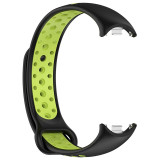 Correia COOL p/Xiaomi Smart Band 8/9/10 Sport Preto-Verde
