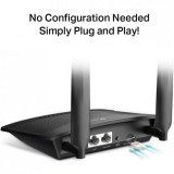 Router s/fio TP-Link TL-MR100 4G 300Mbps/ 2,4GHz/2 ant.