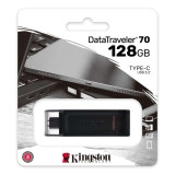 Pendrive Kingston DataTraveler 70 USB-C de 128GB