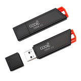 Pen Drive USB x256GB 3.0 COOL Lancer Vermelho