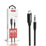 Cabo-de-audio-AU207-com-conector-de-3,5-mm-para-USB-C