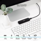 Gabinete externo TooQ TQE-2201B p/SSD M.2 NVMe/USB 3.1