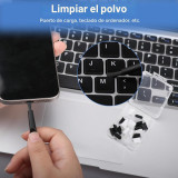 Tampa protetora tomada de carga usb-c (preto, branco) un