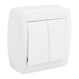 COMUTADOR-DUPLO-74x72x28mm-SUPERFICIE-MURAL-MUR12U-SOLERA