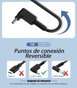Carregador 19V-3.42A Acer Aspire 1,3,5,A515 A315 ..