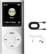 Leitor-MP3-MP4-com-auriculares-portatil