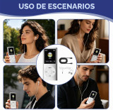 Leitor MP3 MP4 com auriculares portátil