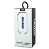 Lampada LED + Qi COOL Base de carregamento sem fio branca