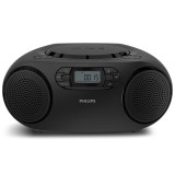 Radio-CD-Philips-TAZ2000B-3W-RMS-c-Cabo-c-Pilhas-preto
