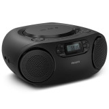 Radio CD Philips TAZ2000B/3W RMS/c/Cabo/c/Pilhas/preto