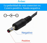 Fonte de alimentação de AC para DC 18V/1A  5,5mm x 2,1mm