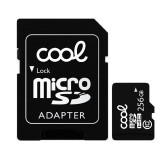 Cartao memória Micro SD c/Adapt. 256GB COOL (Classe 10)
