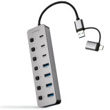 Hub-Nanocabo-USB-C-4xUSB--3xUSB-Tipo-C--1xUSB-Usb-C-PD