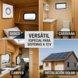 Extrator Bilake casa de banho 100 mm, alimentação 12V